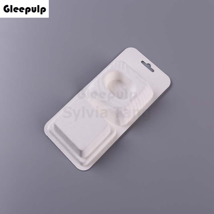 Sugarcane Bagasse Pulp Molded Sports Watch Packaging Tray