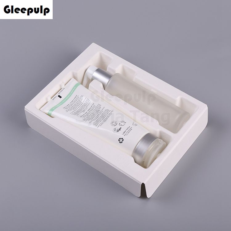 Pulp Molded Eco-friendly Skincare Packaging Insert