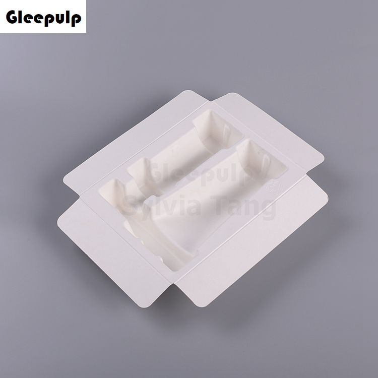 Pulp Molded Eco-friendly Skincare Packaging Insert