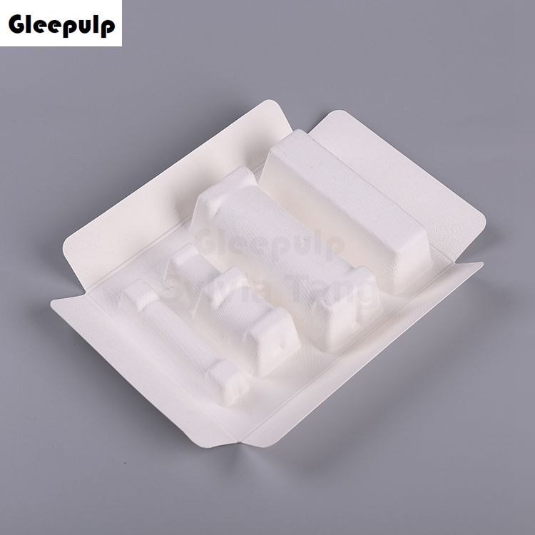 Pulp Molded Biodegradable Cosmetic Inner Packaging