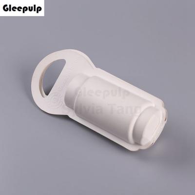 Pulp Molded Tube Shape Clamshell Box Packaging