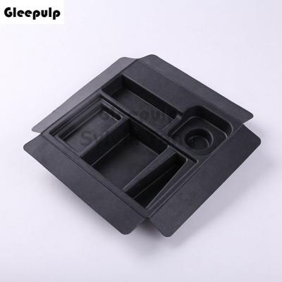 Eco friendly Black Pulp Molded Box Packaging Insert