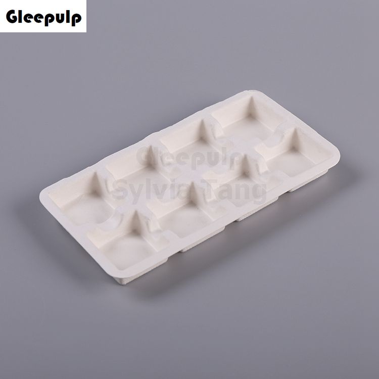 Bagasse Pulp Molded Candy Box Packaging Insert
