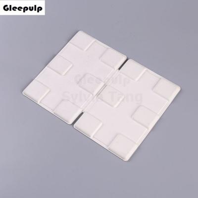 Eco friendly Bagasse Pulp Molded Eyeshadow Case