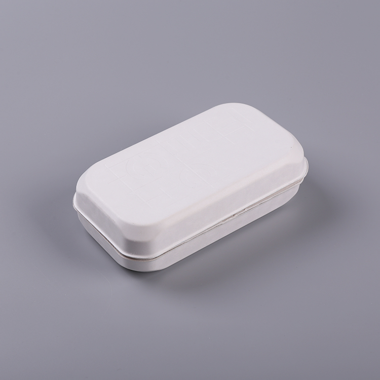 Eco-friendly Disposable Pulp Molded Buttery Packaging Box