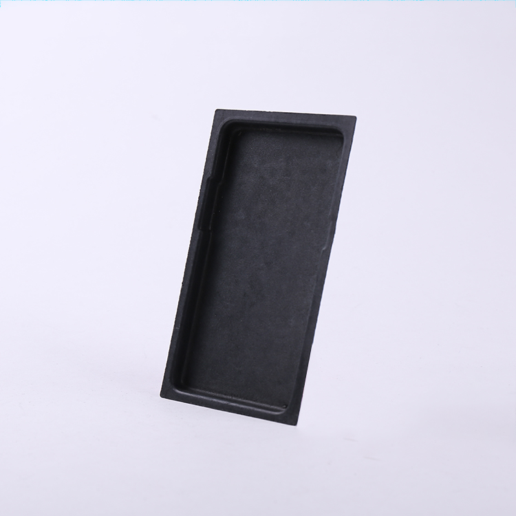 ODM Biodegradable Black Pulp Mold Cell-Phone Inner Packaging