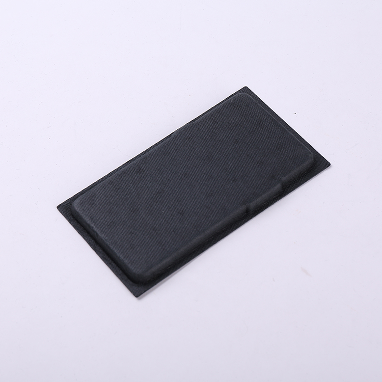 ODM Biodegradable Black Pulp Mold Cell-Phone Inner Packaging