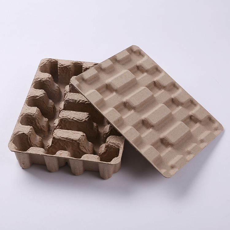 Recycled Paper Pulp Molded Electronic Equipment Protective Packaging Box