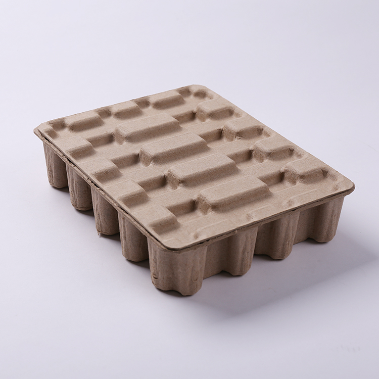 Recycled Paper Pulp Molded Electronic Equipment Protective Packaging Box