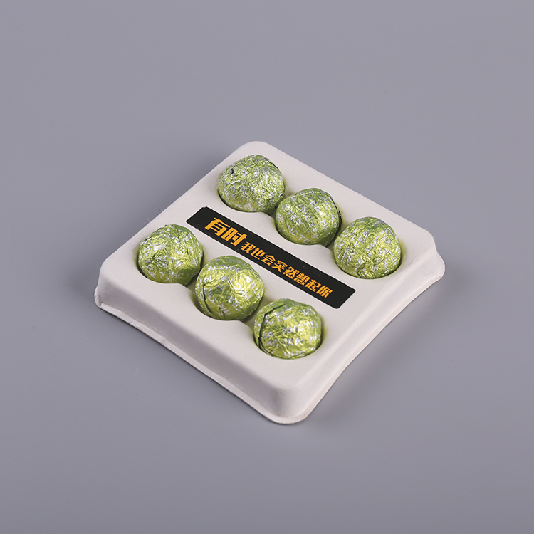 Custom Pulp Molded Eco-friendly Candy Packaging 