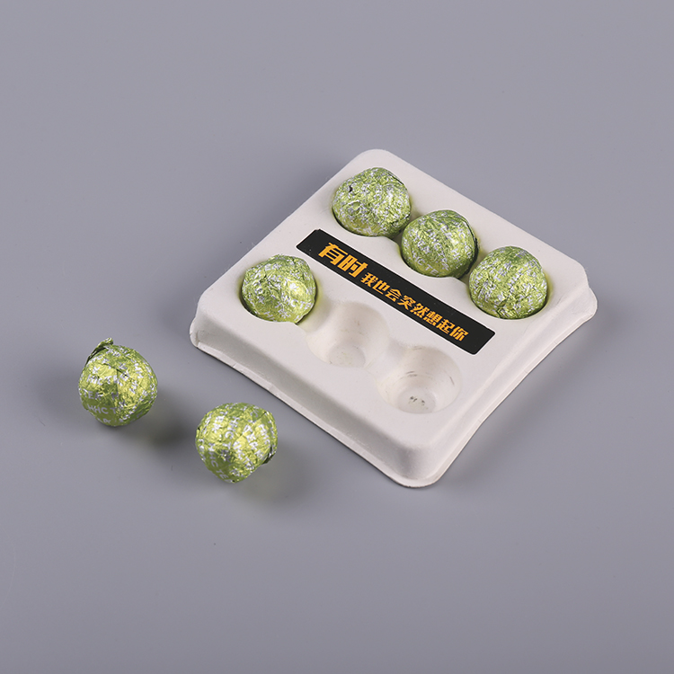 Custom Pulp Molded Eco-friendly Candy Packaging 