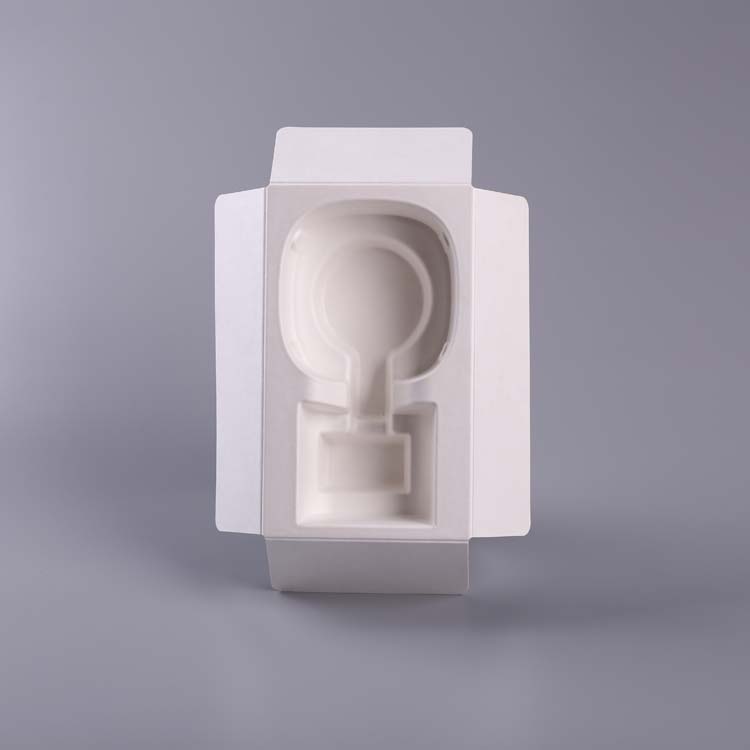 Sugarcane Bagasse Pulp Mold Electronics Packaging Insert 