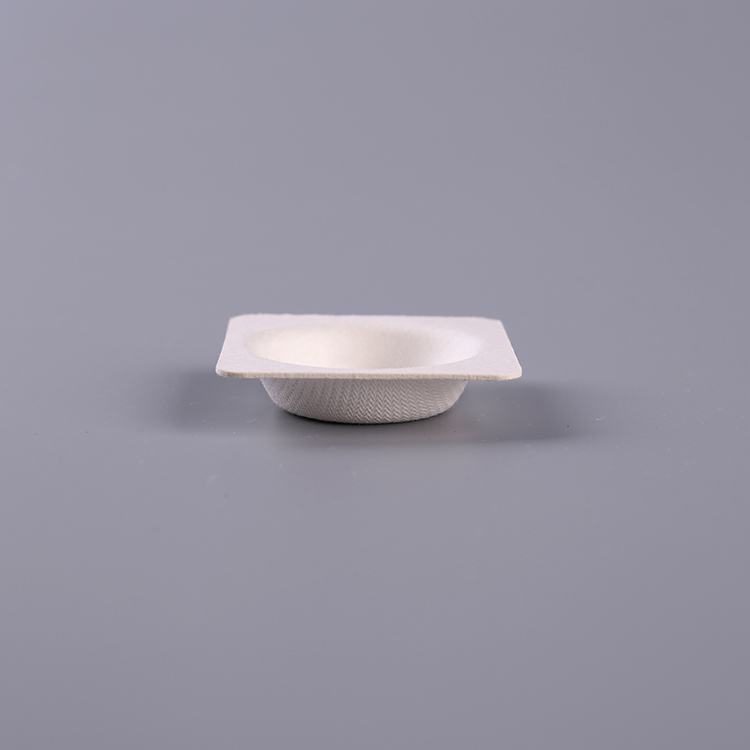 Customized Little Buckle Shape Pulp Mold Packaging Insert