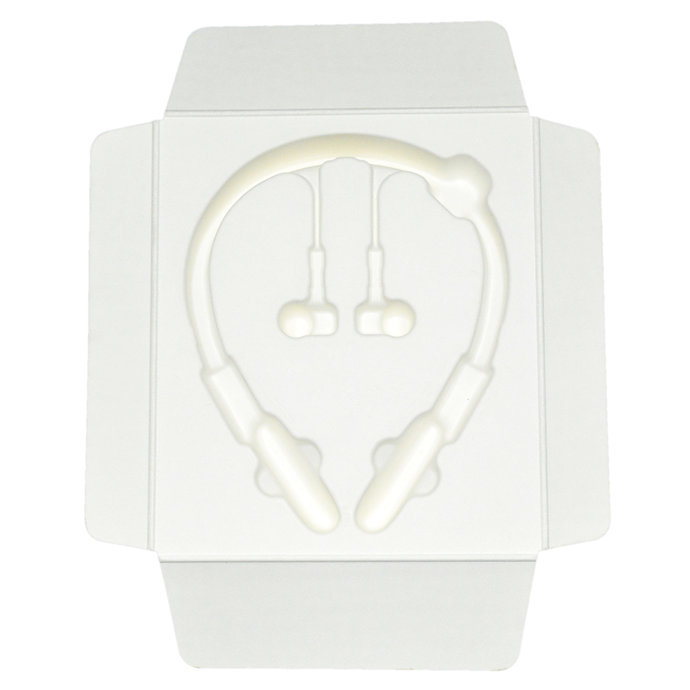 Eco-friendly Paper Pulp Mold Earphone Packaging Insert