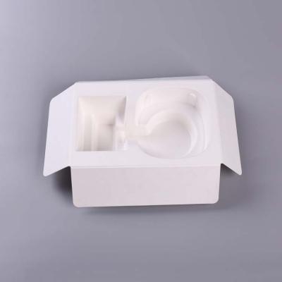 Sugarcane Bagasse Pulp Mold Electronics Packaging Insert 