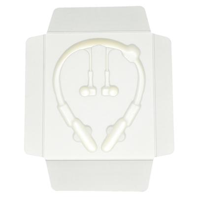 Eco-friendly Paper Pulp Mold Earphone Packaging Insert